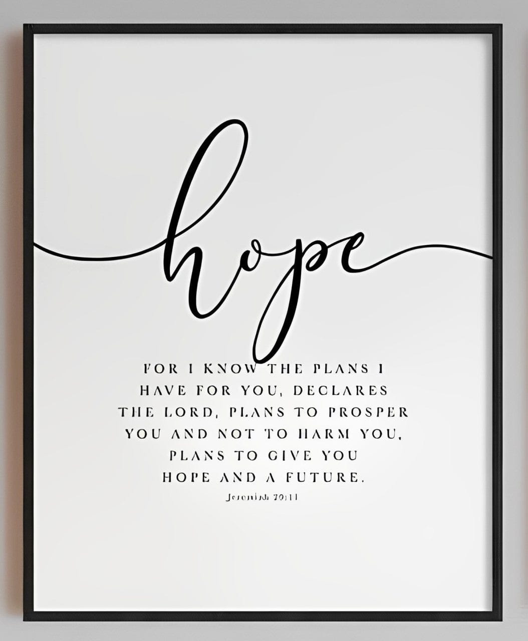 Handmade (Faith Hope Love) Bible Verse Canvas by Divina