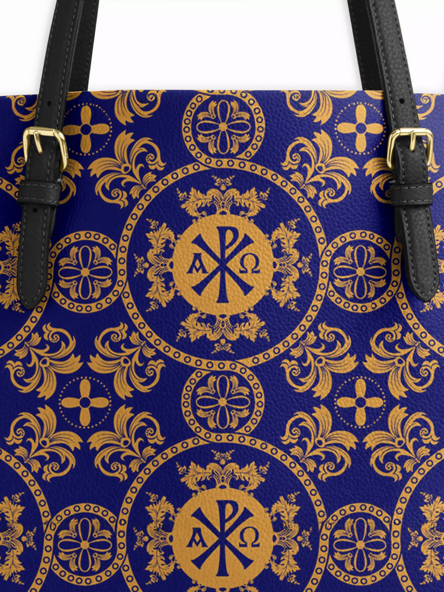 Divina  Eternal Majesty Leather Tote Bag