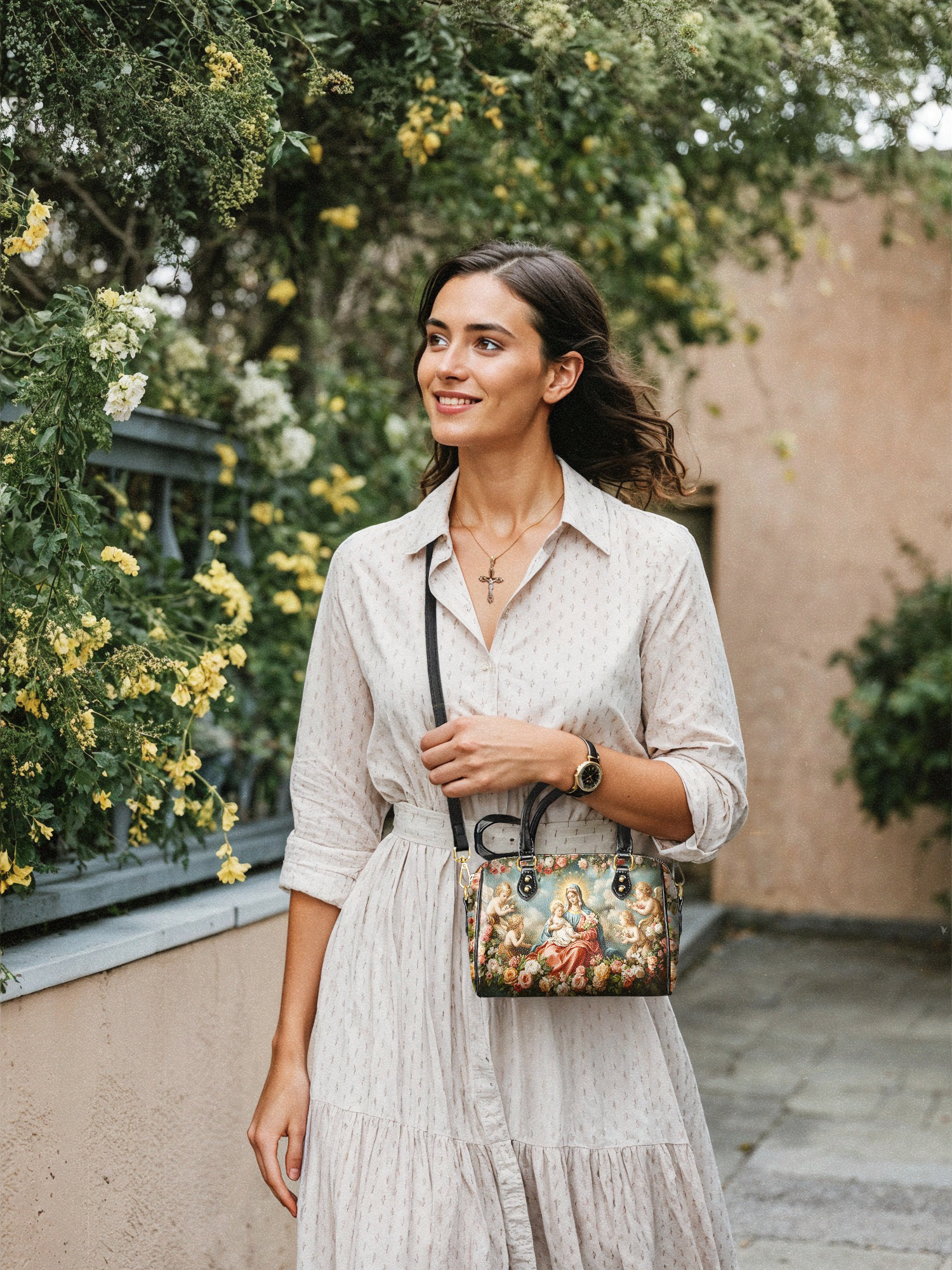 "Rosaria" Mini Satchel