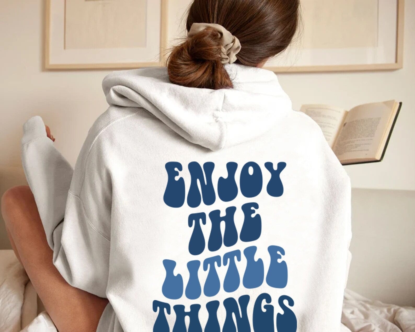 "Enjoy the little things" Hoodie by Divina
