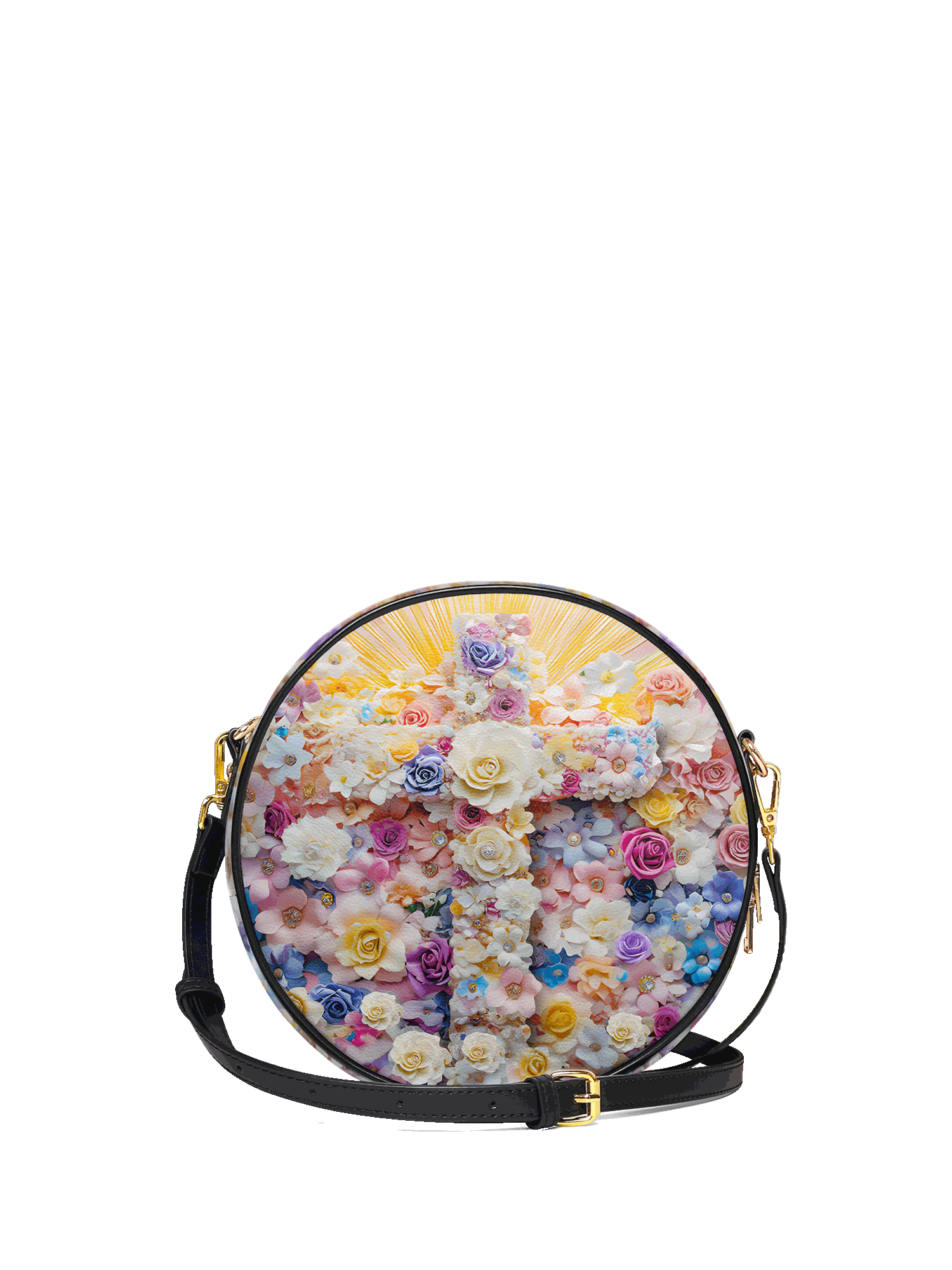 "Lumina" Circle Crossbody Bag