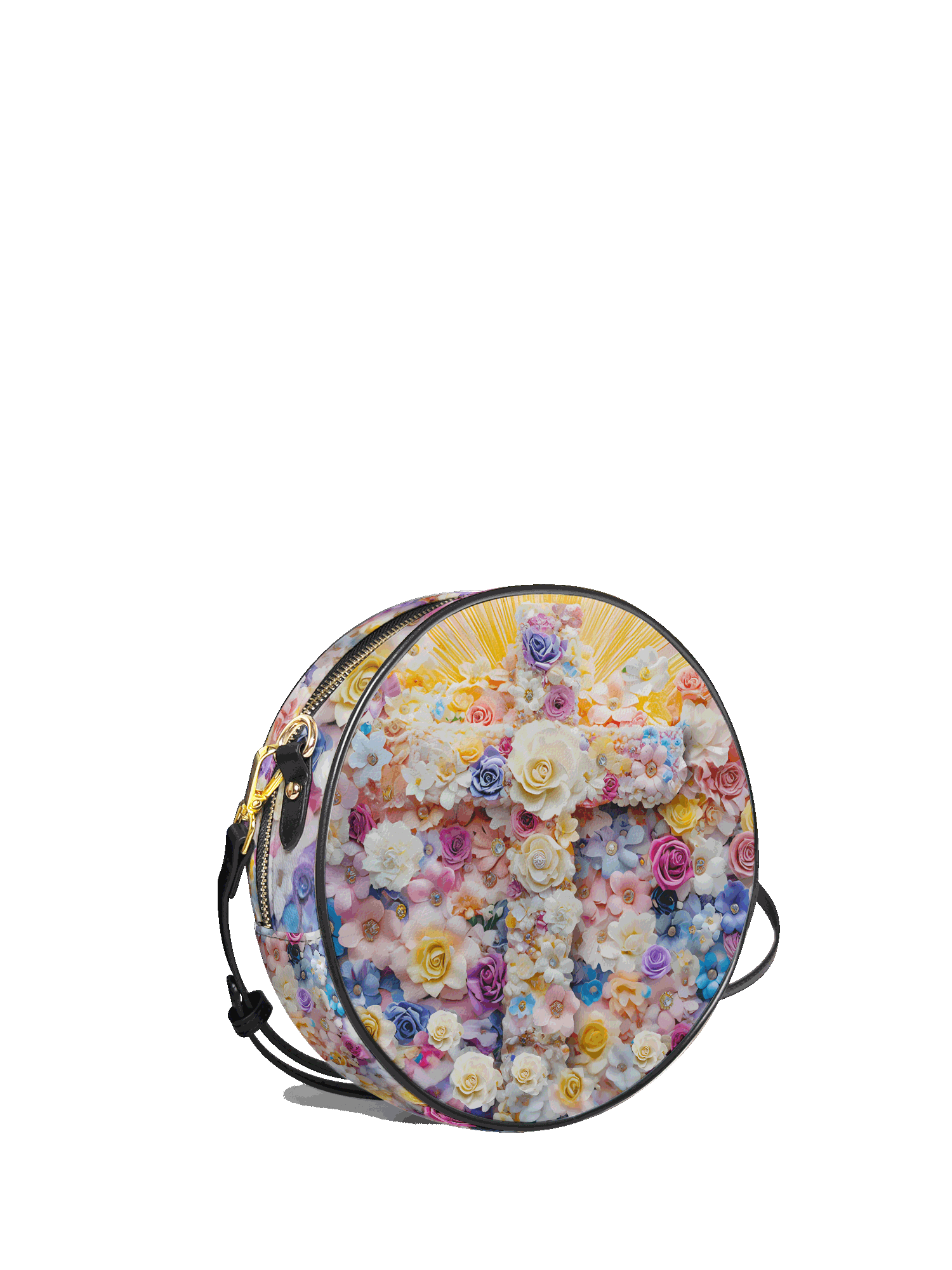 "Lumina" Circle Crossbody Bag