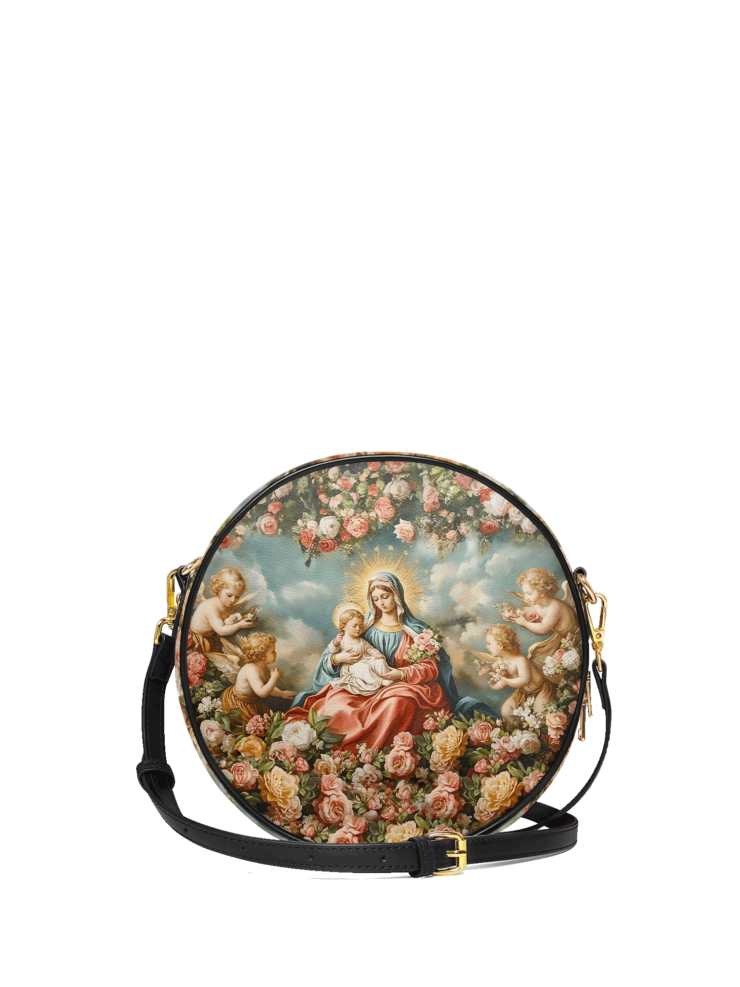 "Rosaria" Circle Crossbody Bag