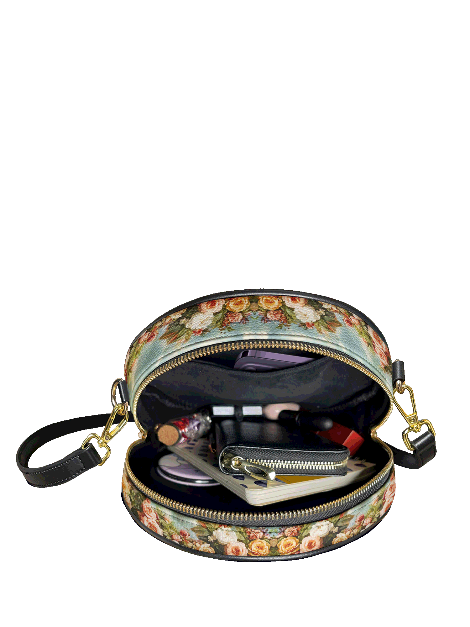 "Rosaria" Circle Crossbody Bag